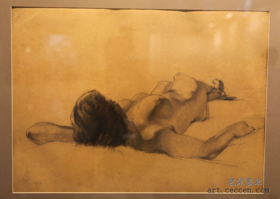 吴作人作品展 《女人体》(1)